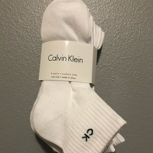 White Calvin Klein Socks